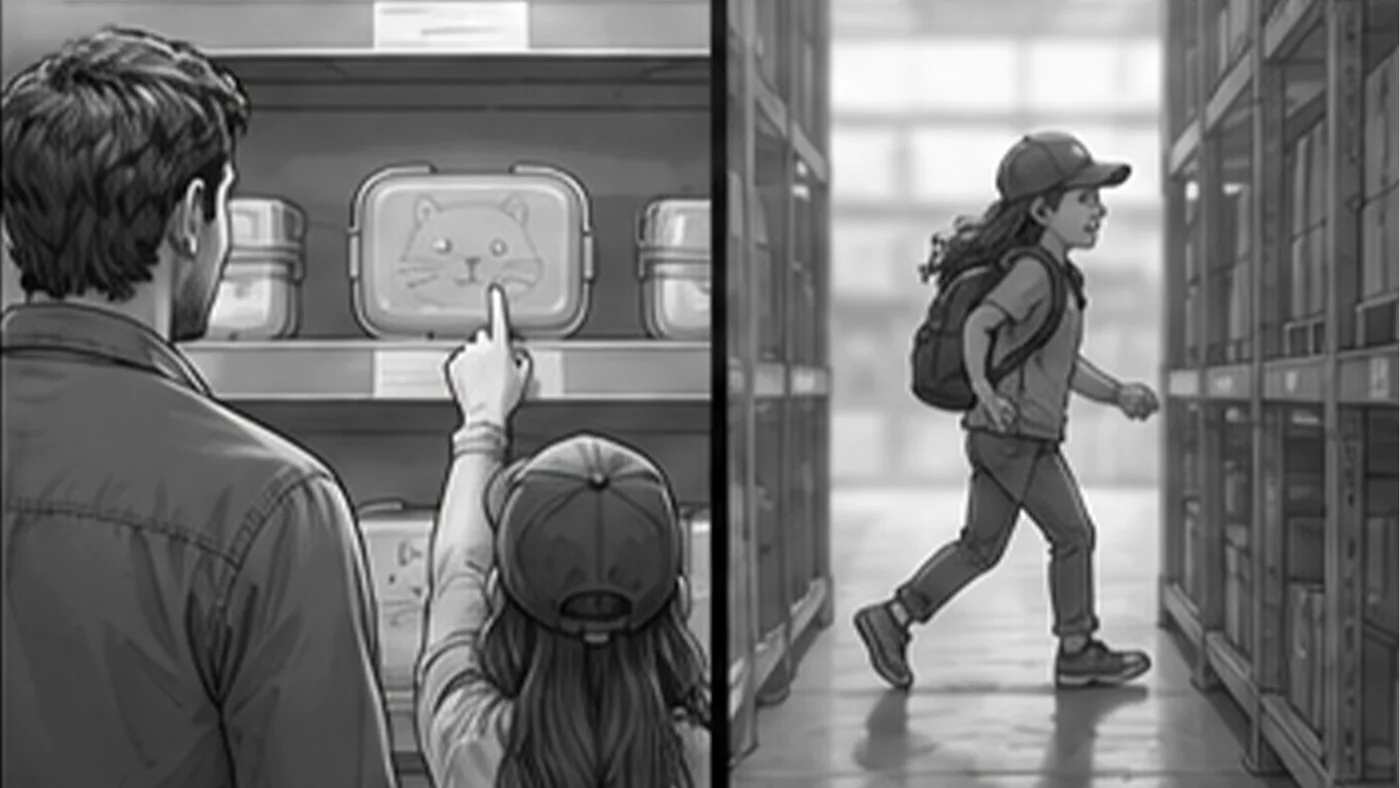 Plansza storyboardu, ujęcie 13